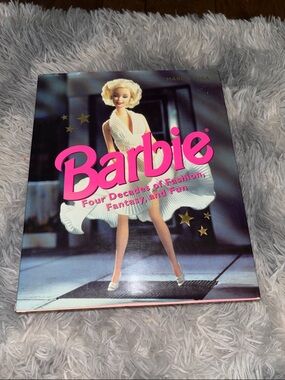 Barbie Bright Pink Hardcover Book Collectable EUC